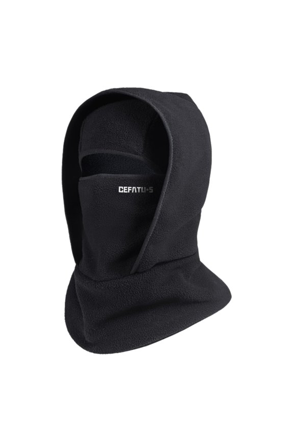 Outdoor Winter Warm Hat Neckband Integrated Cycling Mask Sports Ski Head Cover, All-in-One Protection Windproof Neck Mask