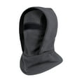 thumbnail image 1 of Outdoor Winter Warm Hat Neckband Integrated Cycling Mask, Winter Balaclava Ski Mask, Windproof Fleece Face Cover Dark Gray One Size, 1 of 8