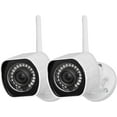 Outdoor Wireless Security Camera System, 2 Pack 1080p Full HD Smart