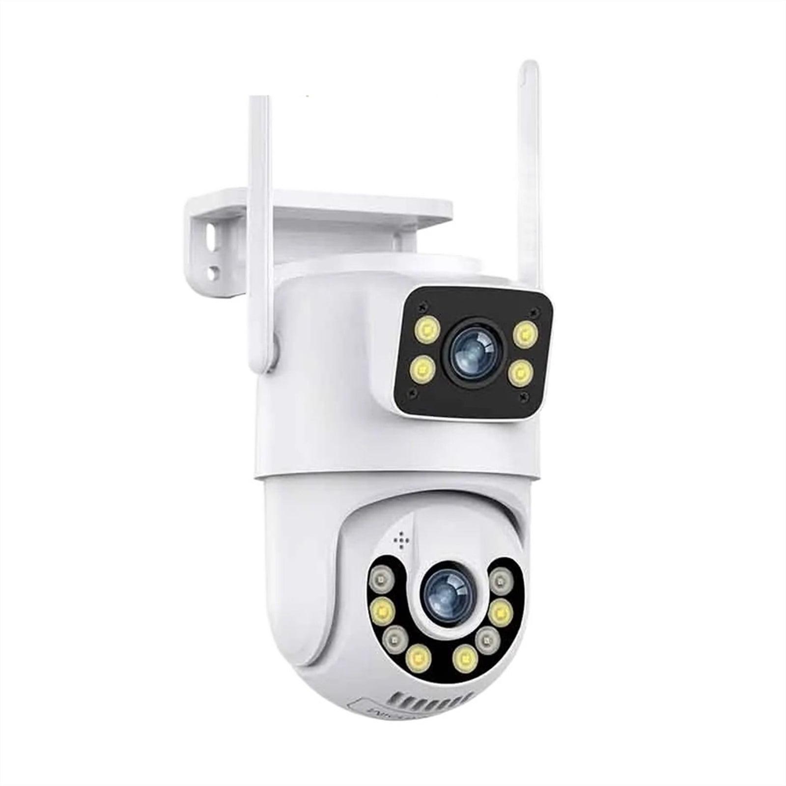 Outdoor Wireless Security IP Camera 4K 8MP HD Dual Lens External PTZ