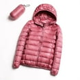 thumbnail image 1 of Outdoor Women’s Lightweight Packable Puffer Winter Jacket Insulated Puffy Hooded Coat for Snow Ski Hiking Travel, 1 of 5