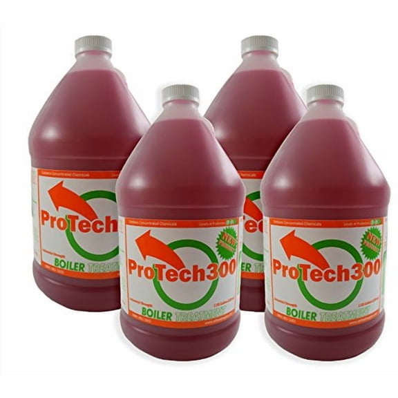 Outdoor Wood Boiler Treatment ProTech 300 Boiler Treatment- Pack of 4-1 Gallon Jugs.$$Fuels & Lubricants