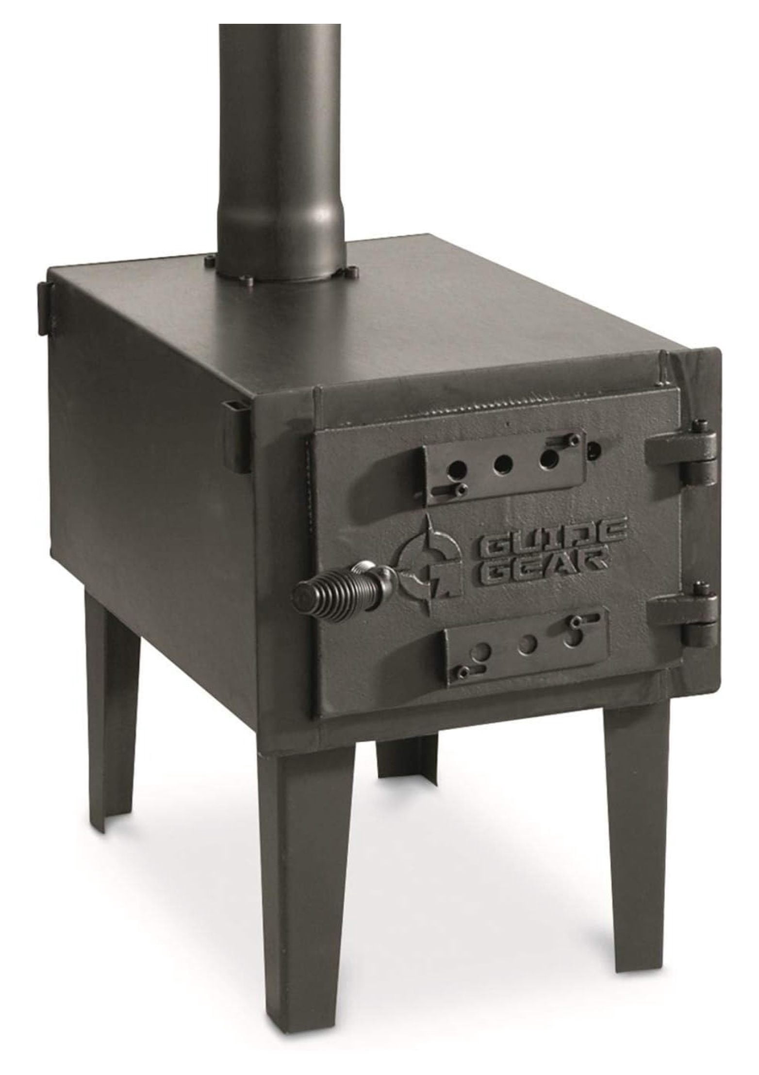 Outdoor Wood Burning Stove, Portable with Chimney Pipe for Cooking, Camping, Tent, Hiking, Fishing, Backpacking