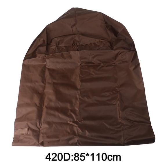 Outdoor Wood Cutting Machine Cover 420D Oxford Cloth Weatherproof Dustproof Protective Case For Garden Log Splitter Easy Installation Simple Cleaning Space Saving 85X110cm (D)