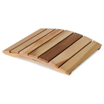 Outdoor Wooden Garden Bridge for Walkway, Backyard Pond, 2’, Natural