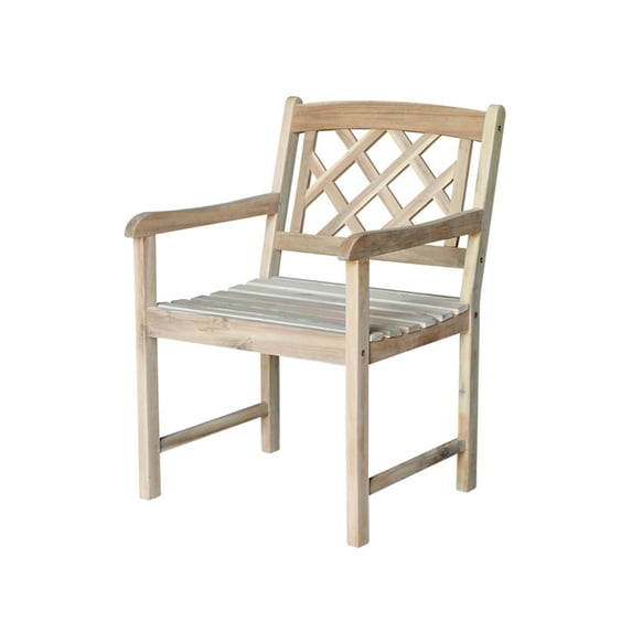 Outdoor X-back chair - Unfinished