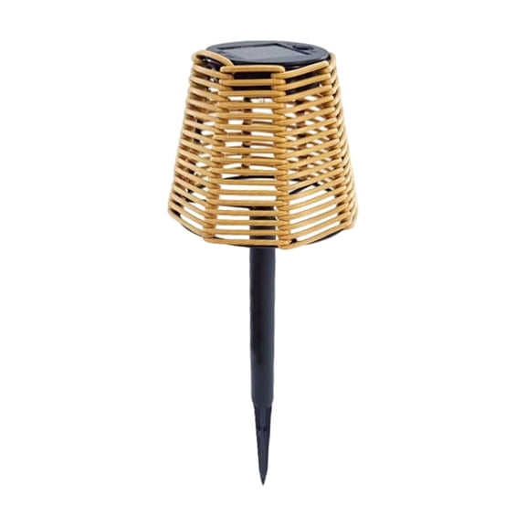 Outdoor Yard Decorative Warm Light Wrought Iron Solar Garden Lights Outdoor, Waterproof LED Solar Powered Stake Lights, Patio Lawn Grave Backyard Pathway Yard Decor