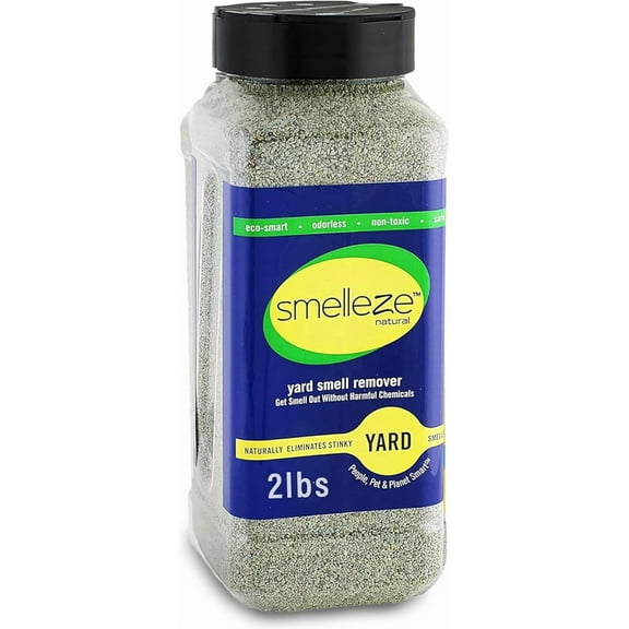 Outdoor Yard Odor Eliminator for Dogs 2 lb Granular Pet Urine & Poop Deodorizer for Artificial Turf, Grass, Gravel, Patios & Kennels | Safe for Pets & Kids | Long-Lasting