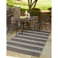 thumbnail image 1 of Outdoor Zrand Collection Area Rug Charcoal - 7'10"x11'4", 1 of 5