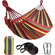 Outdoor amacas Garden Camping Hammock,Portable Hammock for Patio Yard Garden Backyard Porch Travel