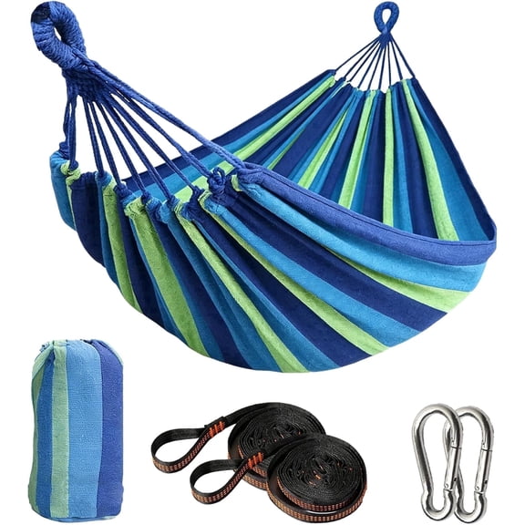 Outdoor amacas Garden Camping Hammock,Portable Hammock for Patio Yard Garden Backyard Porch Travel