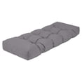thumbnail image 1 of Millsilo Outdoor Bench Cushion 36" x 14" x 4", Waterproof Patio Garden Cushion with Non Slip Bottom, Thick Cushion for Porch Swing & Outdoor Furniture, Gray, 1 of 7