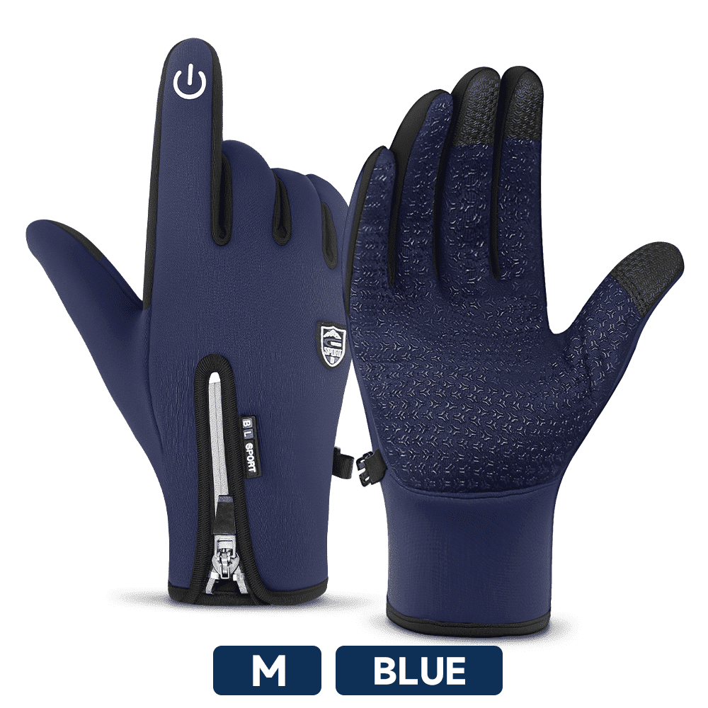 BYXAS Outdoor Cold and Windproof Sports Gloves, Cold Touch Screen Anti ...