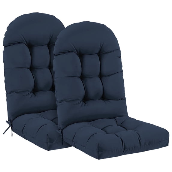 PNP HWJIAJU Knights Adirondack Outdoor Seating Cushions, Waterproof, Fade Resistant, 2 Count
