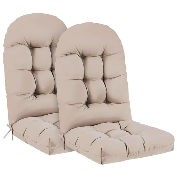 PNP HWJIAJU Knights Adirondack Outdoor Seating Cushions, Waterproof, Fade Resistant, 2 Count