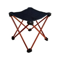 Outdoor folding stool aluminum alloy ultra light small Mazha camping and picnic portable bench sketching fishing beach chair