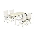 Outdoor folding table Folding Outdoor Tables And Chairs Folding Beach