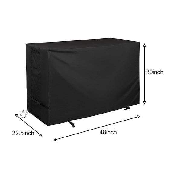 Outdoor grill tray cover, portable gas barbecue grill, 210D PU dust cover