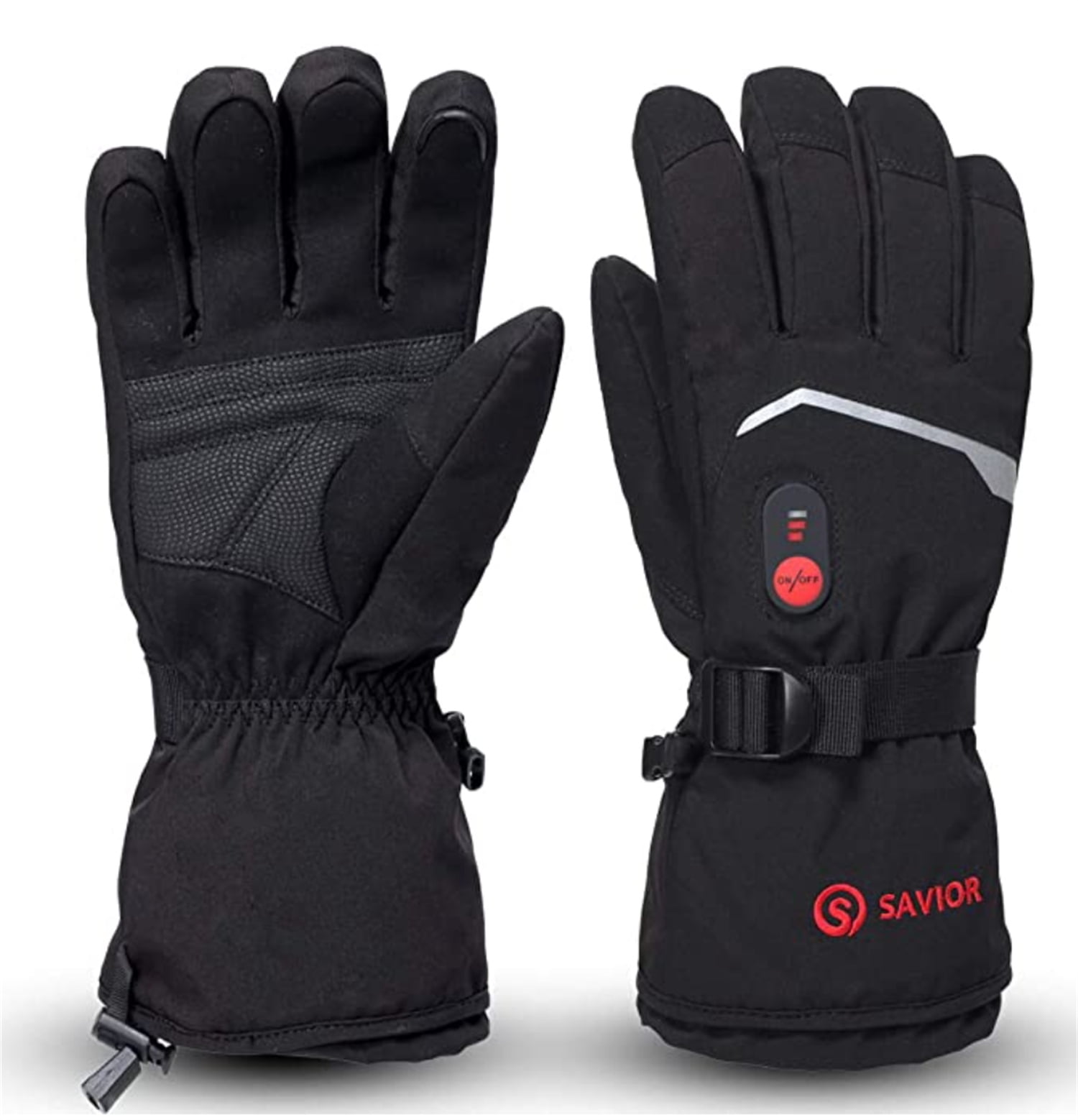 Outdoor heated Gloves-for Outdoor Hunting Camping Riding Motorcycle(Black)