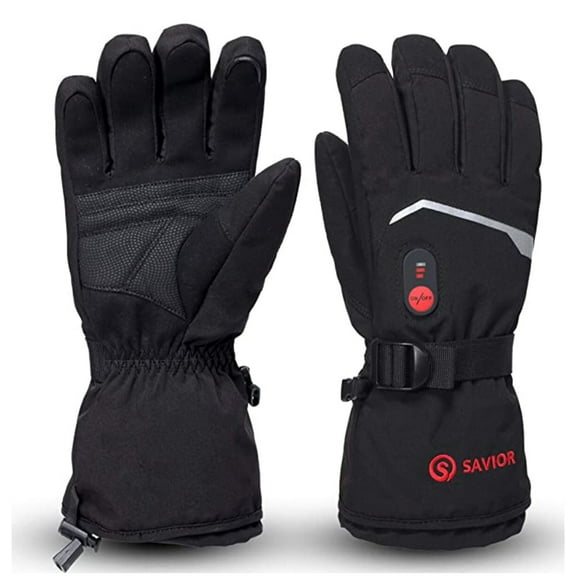Outdoor heated Gloves-for Outdoor Hunting Camping Riding Motorcycle(Black)