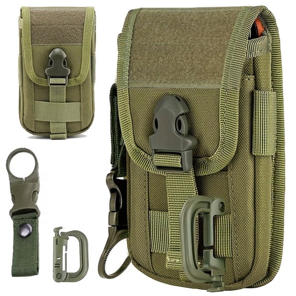 Outdoor molle Phone Pouch with Water Bottle Buckle