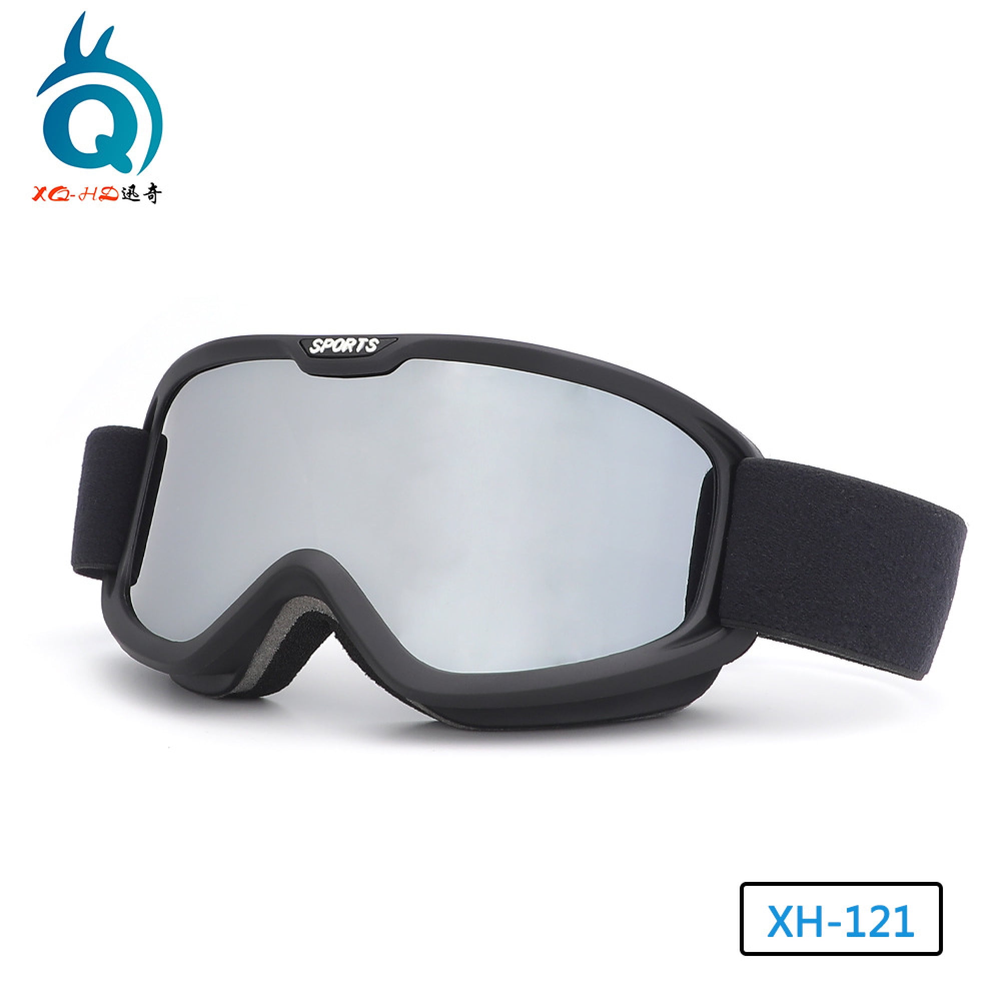 Outdoor mountaineering goggles, doublelayer antifog ski goggles, snow