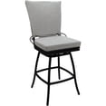 thumbnail image 1 of Outdoor or Indoor Counter 26" Bar Stool - Ofir without Arms - White - Black, 1 of 8