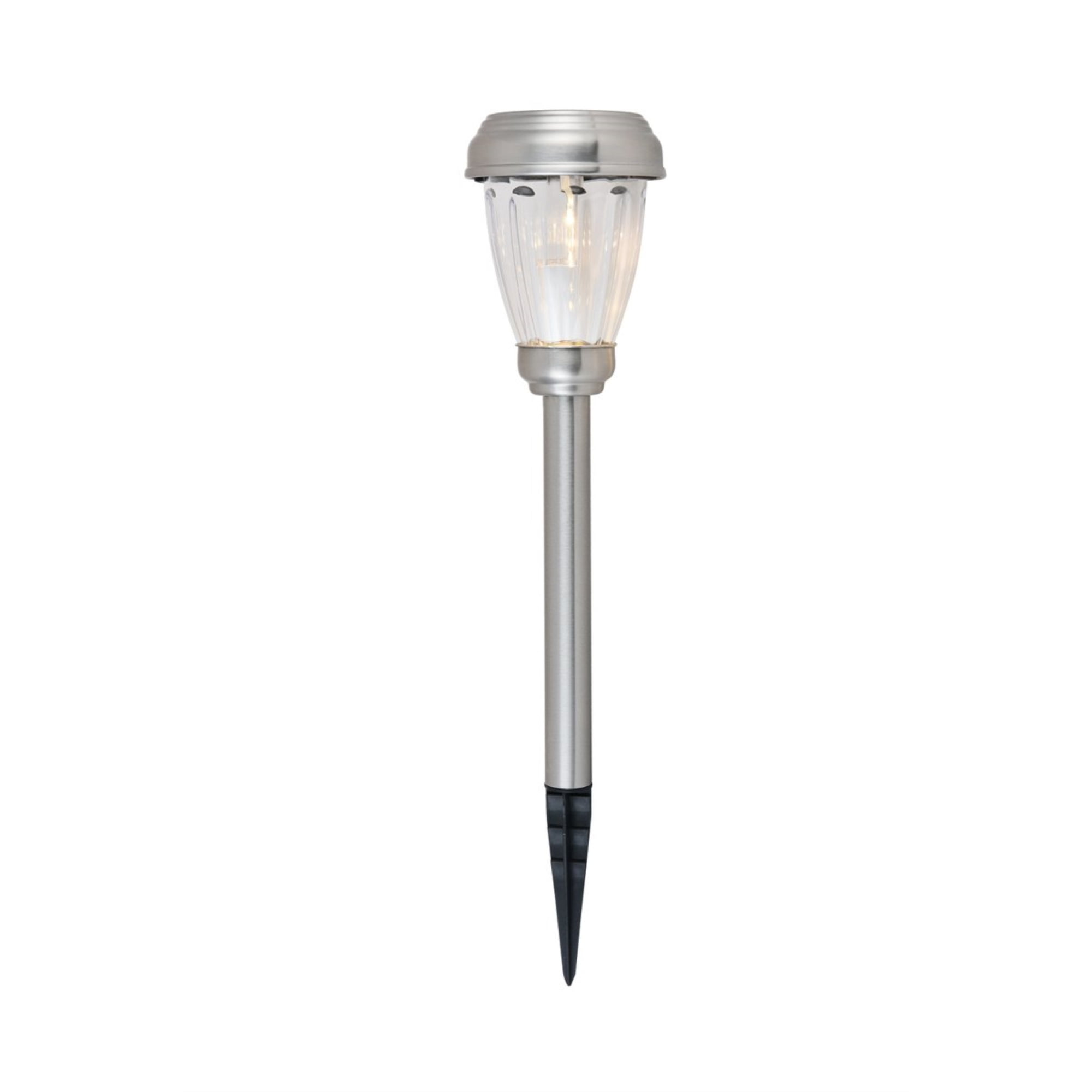 Silver Stainless Steel LED Pathway Light Pack of 6