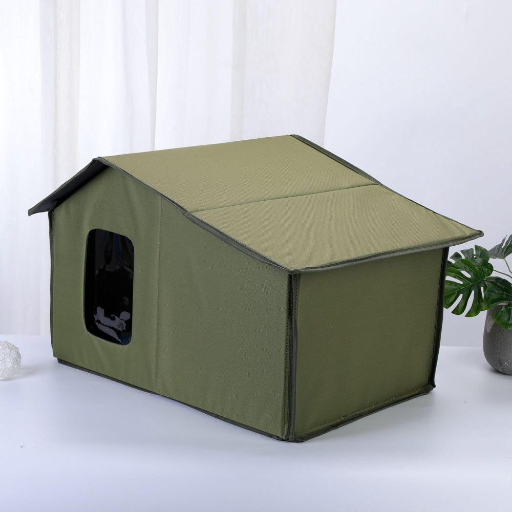Outdoor stray cat nests dog houses are waterproof warm suitable for all four seasons detachable easy clean and convenient to store