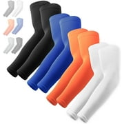 OutdoorEssentials Cooling Compression Arm Sleeves - UV Sun Protection - Sports Arm Sleeves for Men & Women
