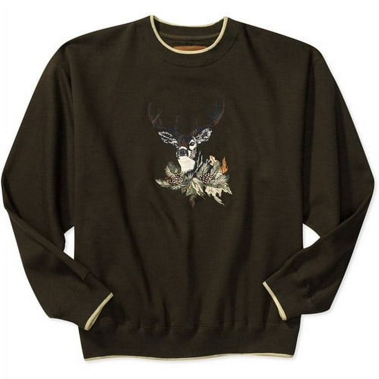 Deer sweatshirt mens top