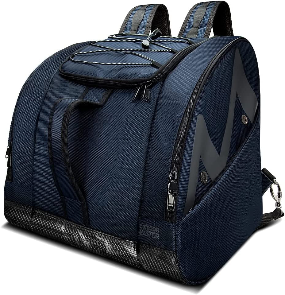 OutdoorMaster 50L Ski Boot Bag Ski Boots and Snowboard Boots Bag with Waterproof Exterior