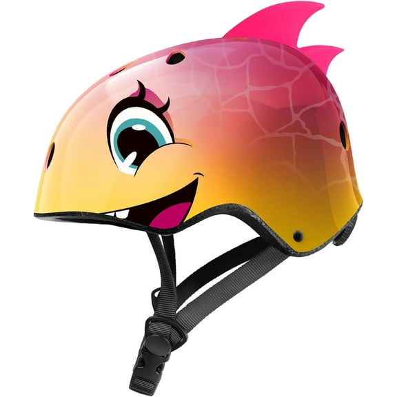 OutdoorMaster Kids Helmet, Adjustable Safety Bike Helmet for Toddler Boys Girls(1 Year Older),11 Vents Multi-Sport for Bicycles, Skates, Scooters & Longboards