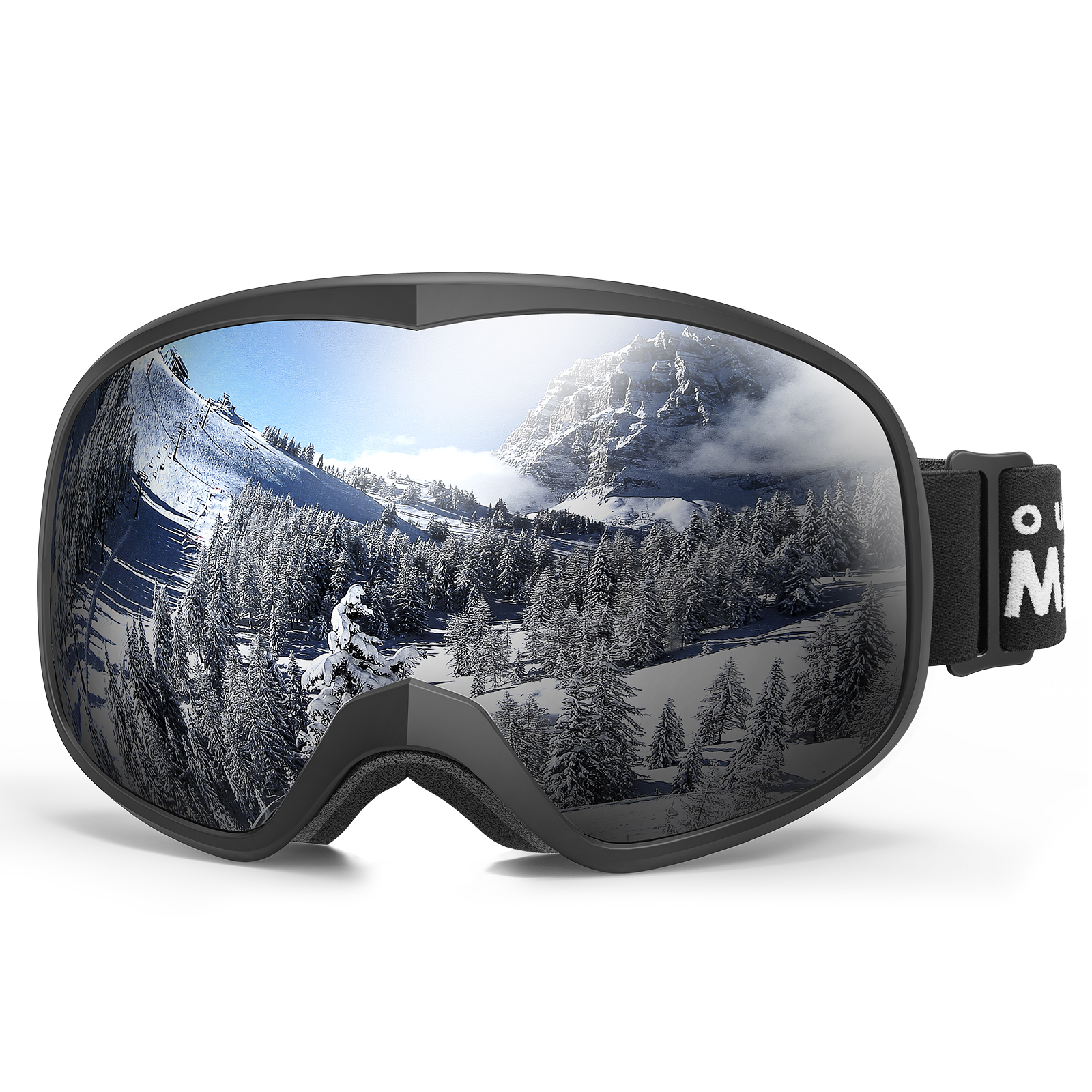 OutdoorMaster Kids Ski Goggles OTG AntiFog Snowboard Goggles with