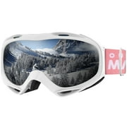 OutdoorMaster Ski Goggles OTG - over Glasses Ski/Snowboard Goggles for Men, Women & Youth - 100% UV Protection