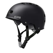 OutdoorMaster Skateboard Cycling Helmet - Two Removable Liners Ventilation Multi-Sport Scooter Roller Skate Inline Skating Rollerblading for Kids, Youth & Adults