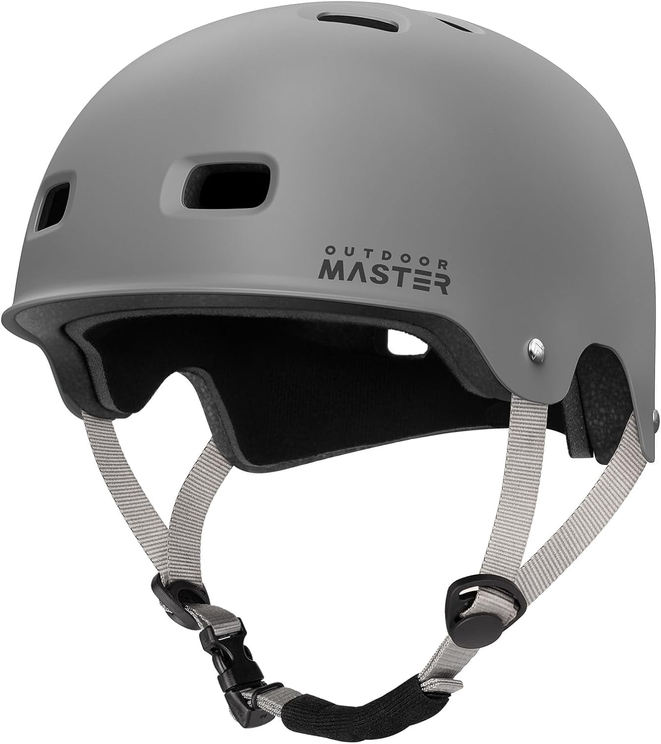 OutdoorMaster Skateboard Cycling Helmet, Two Removable Liners Ventilation Safety Bike Helmet for Adults, Youth & Kids