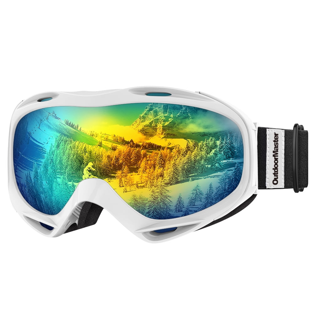 OutdoorMaster Ski Goggles OTG over Glasses Ski/Snowboard Goggles for