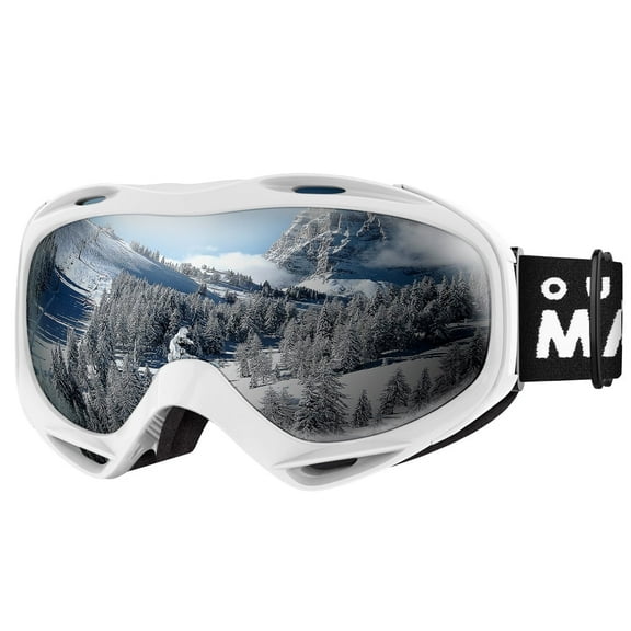OutdoorMaster Ski Goggles OTG - over Glasses Ski/Snowboard Goggles for Men, Women & Youth - 100% UV Protection
