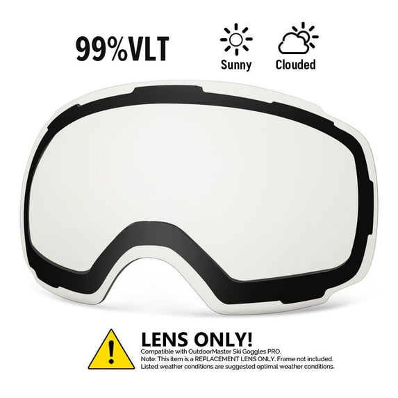 OutdoorMaster Ski Goggles PRO Replacement Lens