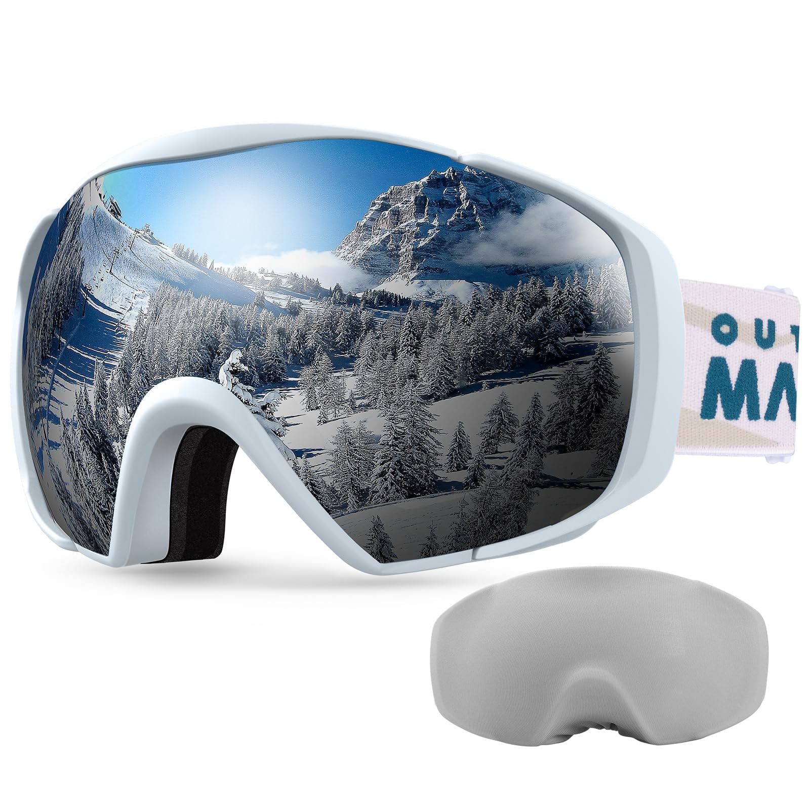 Optix 55 New Anti Fog Spray for Glasses - Safe for Anti Reflective Lenses &  All Lenses | Defogger for Eye Glasses, Mirrors, Swim Goggles