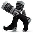 thumbnail image 1 of OutdoorMaster Ski Socks 2-Pack Merino Wool, Over The Calf Non-Slip Cuff for Men & Women, 1 of 9