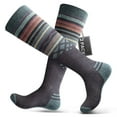 thumbnail image 1 of OutdoorMaster Ski Socks 2-Pack Merino Wool, Over The Calf Non-Slip Cuff for Men & Women, 1 of 11