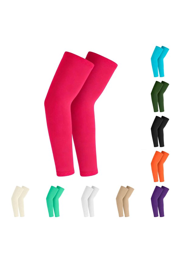 OutdoorUV Shield Sleeves for Kids Lightweight Sun Arm Covers for Summer Sports and Cycling Boy 4 8-10 Years