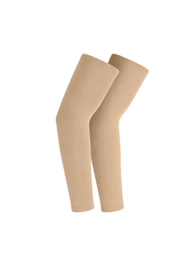 OutdoorUV Shield Sleeves for Kids Lightweight Sunscreen Arm Covers for Summer Sports and Cycling Kids & Mittens Category, 11-15 Years, Khaki