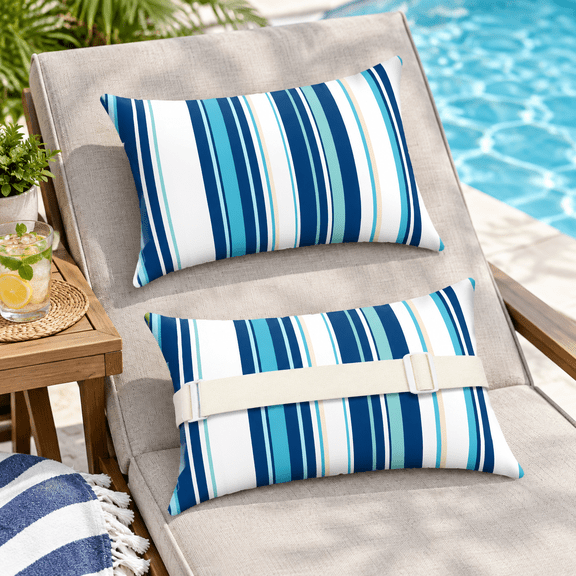 Outdoorows For Lounge Chair Head Resting 2 Pack Waterproof