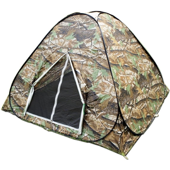 Outdoors 3-4 Persons Camouflage Camping Hiking Easy Setup Instant Pop up Tent