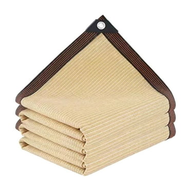 TACILIP Sun Shade Commercial Outdoor Shade Cover Sand Rectangle Heavy Duty Permeable Backyard Shade Cloth for Patio Garden Sandbox, Outdoor Sports Equipment Camping Accessories Travel