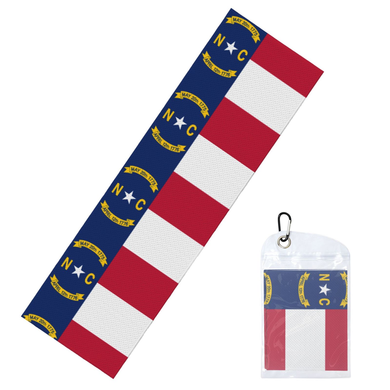 Outdoors Cooling Towel NorthCarolina Flag Cooling Towel For Hot