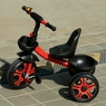 thumbnail image 1 of Outdoors Kids Tricycles Child Trikes with Front Basket and Back Basket, 1 of 8